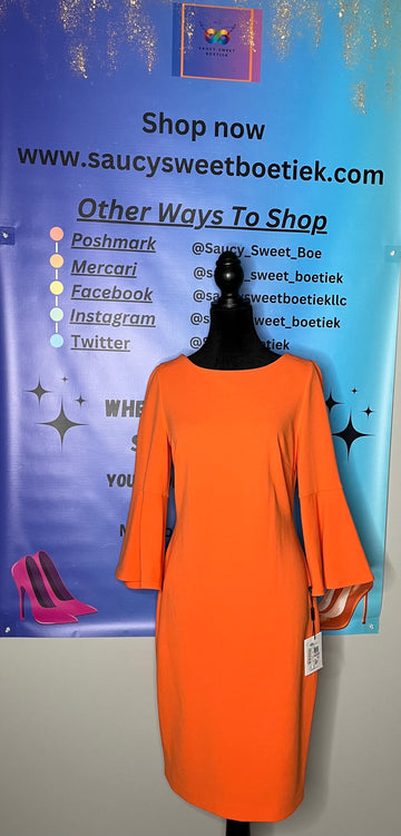Orange MK dress