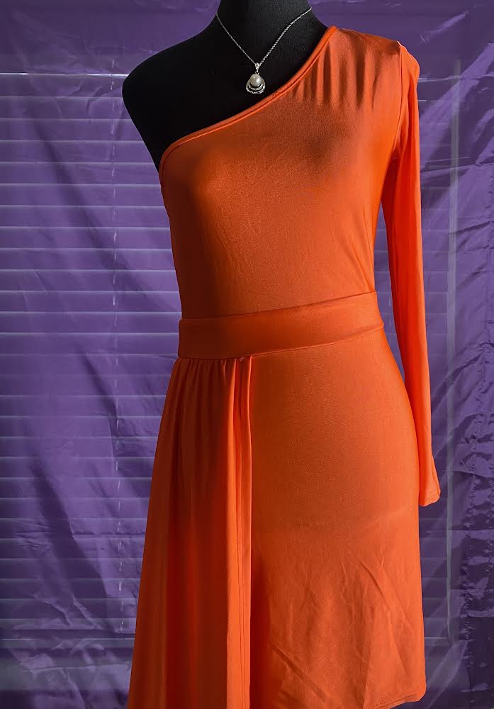 Orange Dress